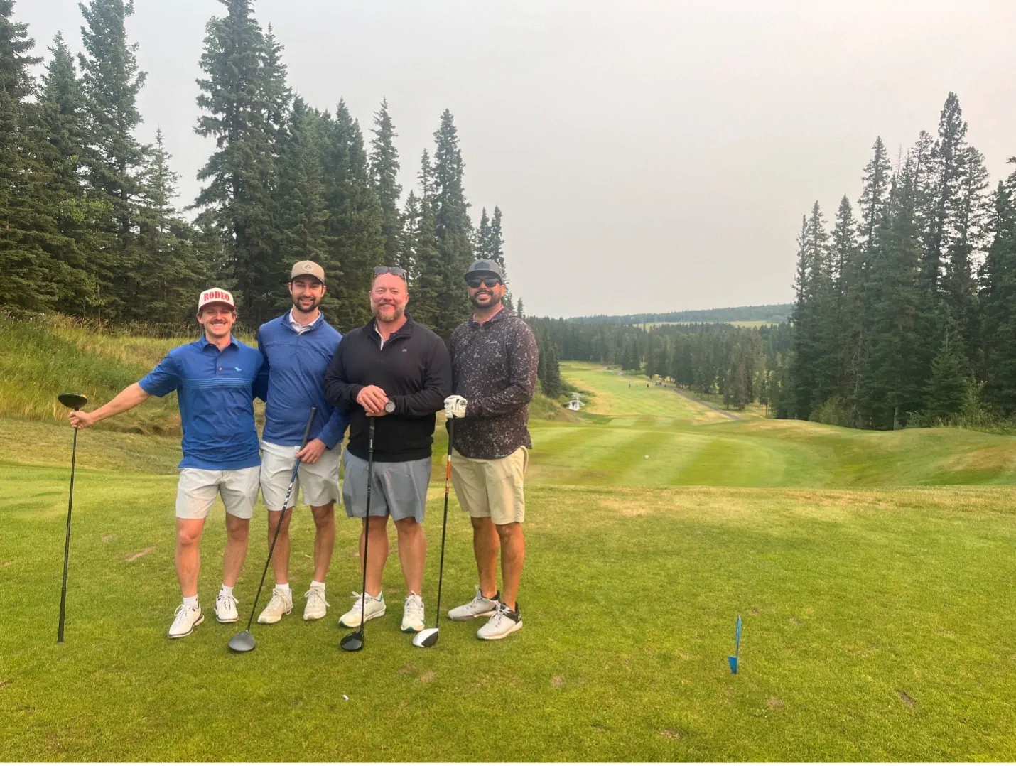 9:06am Calvin Olphant, Gabriel Tremblay, Chris Schwartz, Josh Bravo