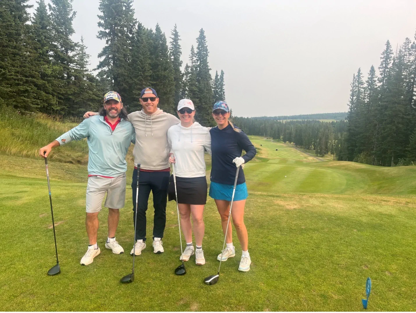 9:24 Jon Domansky, Matt Angell, Jess Walden, Melissa Domansky